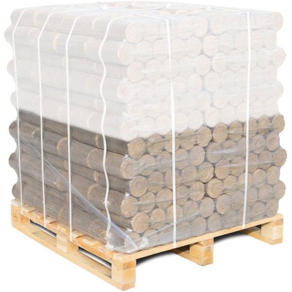 NESTRO Hartholzbriketts Premium rund ohne Loch 480kg